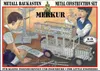 Children playing with a metal construction set, building a truck. Produktbild-Vorschau