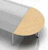 Ansatztisch Halbkreis BA160, 160 x 80 cm Produktbild-Vorschau 1