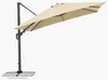Schneider Ampelschirm Rhodos Twist 300 x 300cm natur beige Produktbild-Vorschau 3