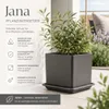 Podstawka pod doniczkę Jana antracyt 28 x 28 cm - Podgląd zdjęcia produktu 7