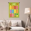 MuchoWow® Wandteppich Wandbehang Kinderzimmer - Pädagogisch Produktbild-Vorschau 5