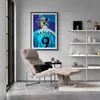 Plakat piłkarski - Plakat Erling Haaland - Plakat sportowy Podgląd zdjęcia produktu 5