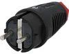 PCE Schutzkontakt-Stecker Vollgummi IP44, mit Knickschutz, Produktbild-Vorschau 3