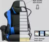 A cutaway view of a gaming chair showing its internal structure and materials. Produktbild-Vorschau