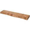 A single wooden shelf on a white background. Produktbild-Vorschau