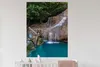 MuchoWow® Wandtattoo Wandsticker Wandaufkleber Wasserfall - Produktbild-Vorschau 5