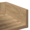 vidaXL Artisan dubová knihovna 48x25,5x140 cm materiál na Náhled obrázku produktu 7
