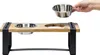 Designed by Lotte Dinerset Karinto Hundenapf Set Holz/Metal Produktbild-Vorschau 10
