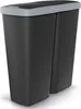 MONZANA® Cestino per Rifiuti 50L 2 Scomparti Apertura a Anteprima dell’immagine prodotto 1