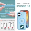 Custodia magnetica NALIA per iPhone 16 – Trasparente opaca Anteprima dell’immagine prodotto 4