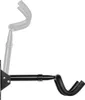 A black bicycle wall mount is shown against a white background. Produktbild-Vorschau
