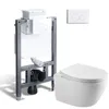 HOROW Set completo per WC, cassetta da incasso con elemento Anteprima dell’immagine prodotto 1