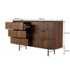 BEAUTYSOFA | Kommode EVRON 150 cm, Sideboard mit 6 Produktbild-Vorschau 7