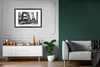 MuchoWow® MuchoWow® Gerahmtes Poster New York - Schwarz - Produktbild-Vorschau 8
