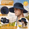Sonnenhut mit breiter Krempe, UV-Schutz Kappe, Uni Produktbild-Vorschau 4