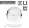 lot de 6 assiettes à gâteaux Viola Porcelaine 6 personnes Voir les images du produit 7