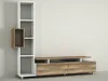 Skye Decor, Tulip- Tulip BSG, Weiß,,Nussbaumfarbe, Produktbild-Vorschau 4