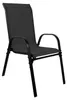 Chaise d'extérieur Chaise de jardin empilable robuste Métal Voir les images du produit 2