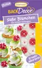 BackDecor 24 Blumen weiß & rot aus Zucker Produktbild-Vorschau 1