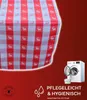 Tischdecke Tischläufer Hirschmotiv Weihnachten Winter Karo Produktbild-Vorschau 3