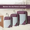 STILVORA Kofferorganizer 4-teilig, Reise-Organizer Set, Produktbild-Vorschau 4