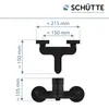 SCHÜTTE Design Wannenarmatur DENVER, Badewannenarmatur mit Produktbild-Vorschau 5