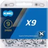 Reťaz KMC X-9.93, strieborná/sivá, v krabici, 114 článkov * Náhľad obrázku produktu 9