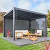 sweeek - Pergola mit Lamellendach Triomphe 3x4m + Markise Produktbild-Vorschau 8