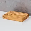 Olivenholz-Seifenschale ca.12x8cm Geriffelt Seifenhalter Produktbild-Vorschau 2