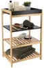 Tendance opbergkast - Hout / Zwart - 4 planken - 70 x 43 x Productafbeelding-voorbeeld 2