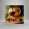 Bilder auf glas - Alkohol Fass trinken Flasche - 70x70cm - Produktbild-Vorschau 3