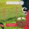KOTARBAU® 3er Set Holzpfosten für Staketenzaun 120cm Produktbild-Vorschau 8