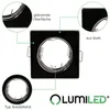 LUMILED 6x Einbaustrahler feste flach Spots für LED oder Produktbild-Vorschau 3