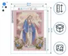 Kit de peinture au diamant ARTULIO - La Vierge aux fleurs - Voir les images du produit 4