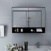 ZMH LED Bad Spiegelschrank aus MDF mit Beleuchtung Produktbild-Vorschau 5