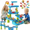 XXL Wasser- und Sandspieltisch | Matschtisch mit 30+ Produktbild-Vorschau 1