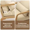 BEALIFE Fotele Fotel z poduszką | 82x65x75 cm | Wygodna Podgląd zdjęcia produktu 5