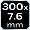 EXTREME Kabelbinder 7,6 × 300 mm, weiß, 50 Stk. Produktbild-Vorschau 11