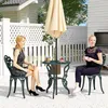 Outsunny Ensemble Salon de Jardin 2 Places 2 chaises + Voir les images du produit 2