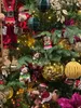 Christbaumschmuck Glas Teddybär mit Geschenk 12cm, 1 Stück Produktbild-Vorschau 2