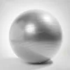 Gymnastikball inkl. Pumpe Fitnessball Grau Sportball Produktbild-Vorschau 2