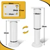 Jayseuw set di 4 gambe per mobili Gambe per tavoli Piede Anteprima dell’immagine prodotto 2
