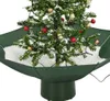 vidaXL Sapin de Noël à neige avec pied de parasol Vert 75 Voir les images du produit 10