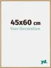 A product image showing a picture frame with text overlay. Produktbild-Vorschau