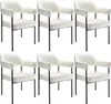 tectake® Armlehnstuhl Doé gepolstert 58 x 62 x 85 cm Produktbild-Vorschau 8