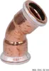 Geberit GE Mapress, Kupferbogen, 45 Grad, 22 mm, 1 Stk. Produktbild-Vorschau 6