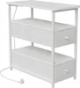 Table de chevet UnboxG 58 x 28 x 60,5 cm, blanche, 4 Voir les images du produit 14