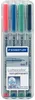 Staedtler 316 WP4, 1 szt., Czarny, Niebieski, Zielony, Podgląd zdjęcia produktu 13