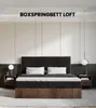 A bedroom scene featuring a boxspring bed. Produktbild-Vorschau