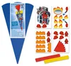 URSUS 9870009, Junge, Schwarz, Blau, Orange, Rot, Weiß, Produktbild-Vorschau 2